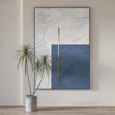 现代挂画3D模型下载